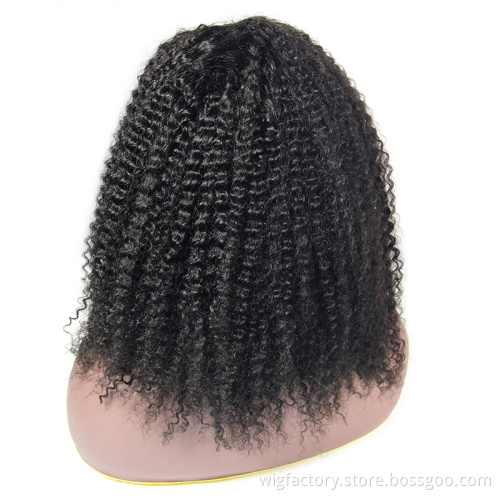 Brazilian afro kinky curly swiss perruque full lace wigs human hair, 100 brazilian virgin hair full lace wigs